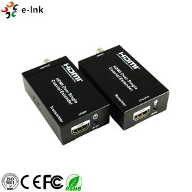 RG-6 Coax Cable Over UTP Cat5e/6 Extender Balun Converter Adapter, Sender &  Receiver