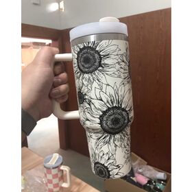2011 Starbucks termo Ceramic Travel Tumbler Coffee Mug With Lid 10oz To Go  Cup 