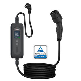 7kw Ic-cpd Mode 2 Portable Ac Ev Charger 250v 32a 1phase Ce