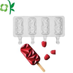 Homemade Ice Cream Mould Popsicle Molds Shapes Food Grade Moule Silicone  Mold Maker BPA-Free With 50 Sticks DIY Helado