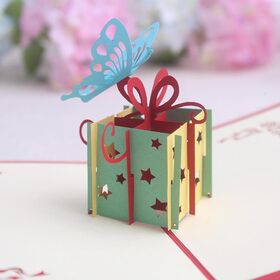 5 Pochettes Cadeaux - Happy Anniversaire - Joyeux Anniversaire - A3