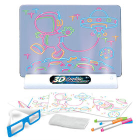 Kids Toy 5in1 Magic Magnetic Writing Drawing Board Educational