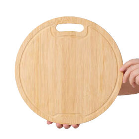 Planche à découper en bois massif pour fruits
