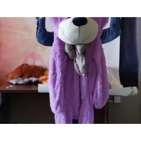 60CM to 200CM cheap giant unstuffed empty teddy bear bearskin coat