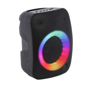 HY-505 / 4-Zoll BT-Lautsprecher Kabellos/Tragbar/Party/Outdoor/DJ-Bühne/RGB-Licht Lautsprecherhersteller mit OEM/ODM