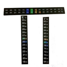 Stick-on Aquarium Thermometer - Custom Aquariums