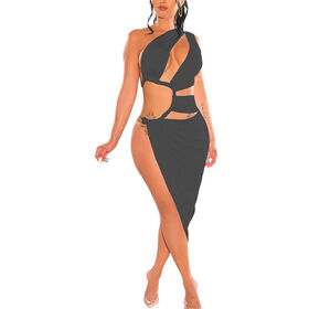 black satin dress pants Women's Gotta Love It Black Satin Wide Leg Pants | Size: S