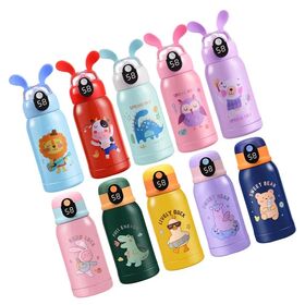 Buy Wholesale China Water Bottle For Kids Smart Vacuum Flask Digital  Stainless Steel Cup 420ml 320ml Child & Water Bottle For Kids at USD 4.1