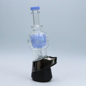 Bulk Order Handmade 9 Inch Glass Bong With Bubbler, Sidecar Percolator, And  Water Smoking Function D020 D From Sunshinestore, $214.85