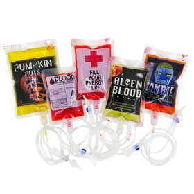 350ml Blood Juice Energy Drink Bag Halloween Event Party Supplies