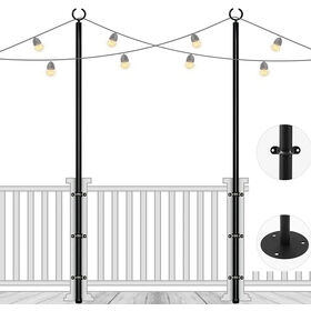China Wholesale String Light Pole Menards Suppliers Manufacturers