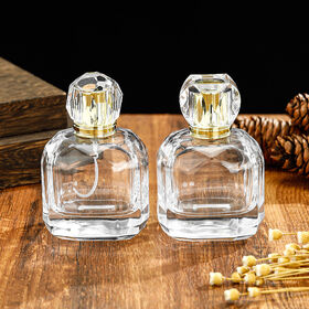Wholesale bottle design service gold perfume bottle perfume bottles 50ml  glass From m.