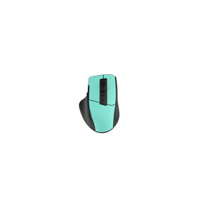 Ratón Inalámbrico 6D 2.4G con Diseño Ergonómico de Gran Tamaño, Recubrimiento de Goma