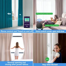 Cortinas y Persianas Inteligentes con Alexa y Google Home 