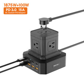 Buy Wholesale China Vina 100w 150watt Universal Travel Charger Adapter  Multi-port Pd Qc3.0 Cheap Charger For Samsung S9 & Charger at USD 22