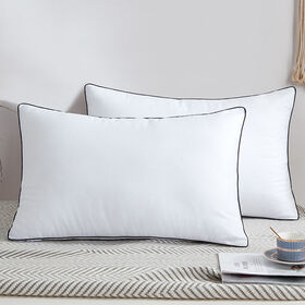 Goose Down White Pillow Inserts 1000gram Bed Sleeping Hotel