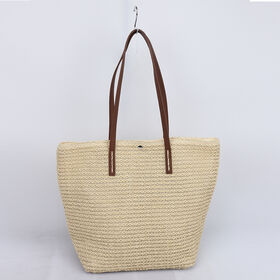 ZARA Raffia Woven Round Rattan Natural Straw Boho Crossbody