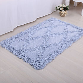 Luxury Bathroom Rug Mat, Extra Soft and Absorbent Microfiber Bath Rugs,  Non-Slip