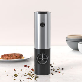 Electric Salt and Pepper Grinder, USB Type-C Rechargeable No