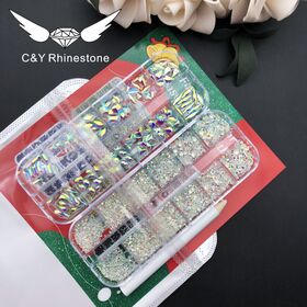 China Glitter Glue, Nail Plates Offered by China Manufacturer & Supplier -  Dongguan Chuangying Rhinestone Co., Ltd.