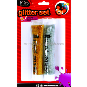 metallic colorful glitter glue for kids