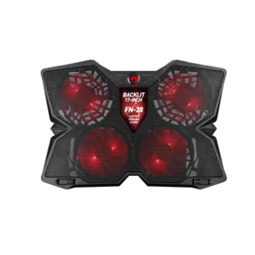 Gaming Laptop Cooling Pad, Laptop Fan Cooling Pad with 9 Quiet Fans, RGB Laptop Cooler for 15.6-17.3 Inch, Cooling Pad for Laptop