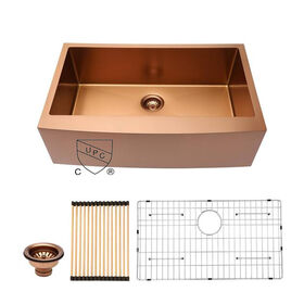 Source Wholesale high quality kitchen copper rose gold plated