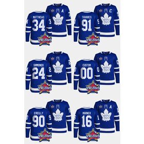 Wholesale 2024 N-Hl All-Star Logo Toronto Maple Leafs Auston