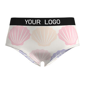 Buy Wholesale China Custom Logo Polyester Spandex Underwear