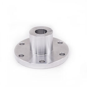 Connecteur d'Accouplement à Bride en Aluminium Alésage 10mm - Support d'Arbre Rigide pour Robotique et Projets DIY