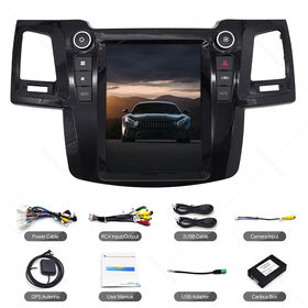 Android Car Radio Stereo Player Tesla estilo pantalla vertical