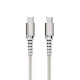 Cable USB de cuero PU Sunlike, súper suave, para carga de teléfono, cable resistente, textura súper suave, accesorio de teléfono de alta calidad