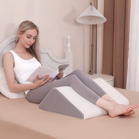 Supply Orthopedic Memory Foam Knee Support Pillow for Side Sleepers Factory  Producers Quotes OEM