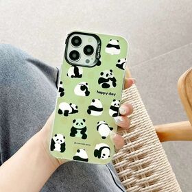 2023 New shockproof TPU case for iphone 15 series,cute animal pattern TPU mobile case for iphone series,panda mobile phone case