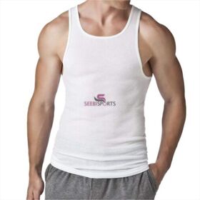 Wholesale White Wife Beater Tanks Products at Factory Prices from  Manufacturers in China, India, Korea, etc.