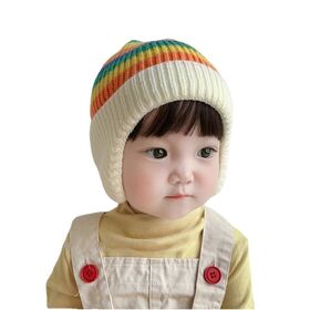 Cute Panda Hat Neck Cover Thick Velvet Beanie Knitted Wool Caps Girl Face  Protection Ear Scarf Hooded Baby Beanie - China Wholesale Baby Beanie $0.8  from Free Market Co., Ltd.