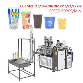 22oz Paper cup making machine USA America