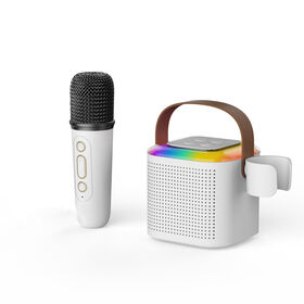KSCD] [Microphone Karaoké Bluetooth V 5.0] Portable Sans Fil, Haut