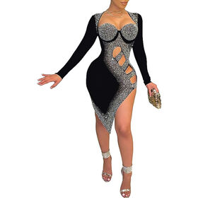 Hot Fashion African Black Women Dress Club Wear Midi Bodycon Party Dresses, Black Dress, Midi Bodycon Dress, Evening Dress - Buy China Wholesale Hot Fashion Black Club Women Midi Bodycon Dress $7 | Hot Fashion African Black Women Dress Club Wear Midi Bodycon Party Dresses, Black Dress, Midi Bodycon Dress, Evening Dress - Buy China Wholesale Hot Fashion Black Club Women Midi Bodycon Dress $7 |