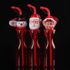 Christmas Nutcracker 500ml Glass Water Bottle