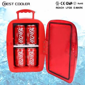 Buy Wholesale China Mini Fridge For Bedroom, Car, Office, Camping -  Portable 10l Cola Can Car Refrigerator & Mini Fridge at USD 44