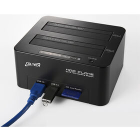 Usb 3.0 hdd ssd disque dur station d'accueil dual hdd dock mobile