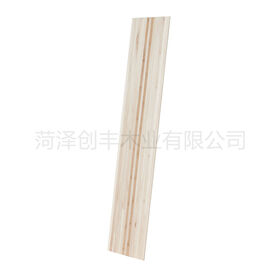 Poplar Natural Cut Bamboo Furniture Balsa Wood Sheet Paulownia