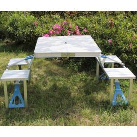 Wholesale Aluminum alloy folding table and chair travel camping picnic for outdoor