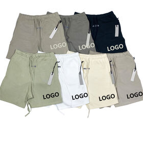 Shorts pour Homme de Haute Qualité, Décontracté, Molleton Lourd, Streetwear Personnalisable avec Détails Réfléchissants, Coton French Terry, Essentiels en Gros
