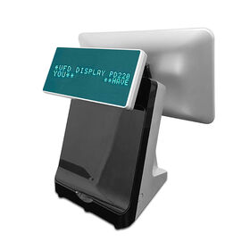 Terminal point de vente (POS) à écran tactile unique de 15,6 pouces à bas prix pour caisse enregistreuse Windows