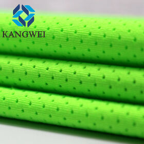 100%Polyester Butterfly Mesh Breathable Sports Basketball Fabric