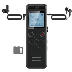 Digitales, sprachgesteuertes Audio-Aufnahmegerät mit 5220 Stunden Aufnahmezeit für Vorlesungen im Großhandel - Digitales Diktiergerät
