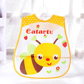 Bavoirs de bébé imperméables en gros avec design personnalisé.