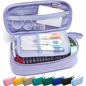 Multilayers Large Capacity Pencil Bag Aesthetic School Cases